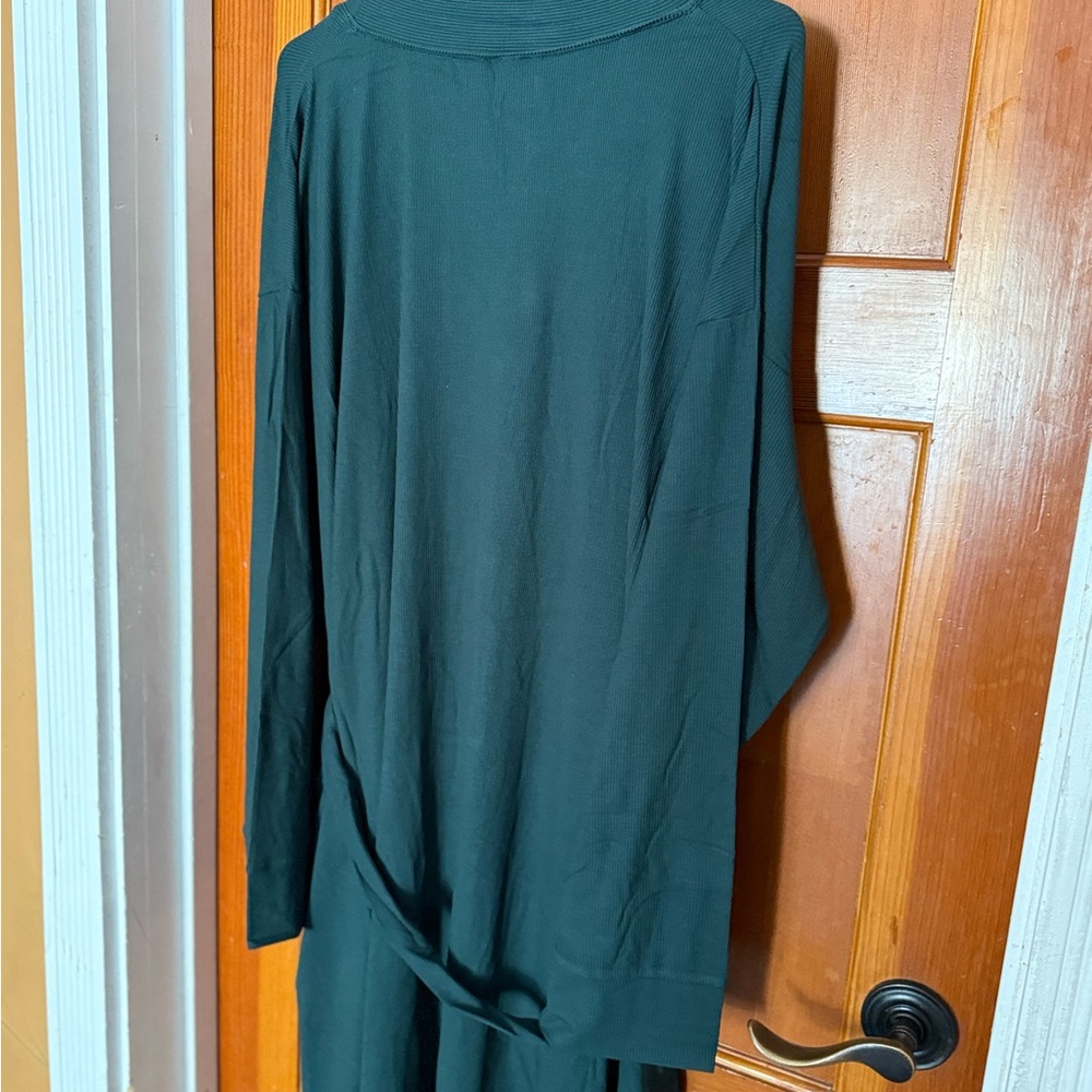 SKIMS SOFT LOUNGE SHORT ROBE SIZE XL CYPRESS NWT - Picture 9 of 10